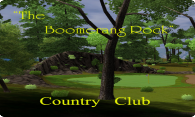 The Boomerang Rock Country Club logo