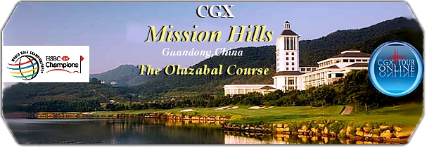 CGX Mission Hills Olazabal Course logo