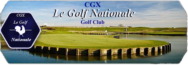 CGX Le Golf Nationale logo