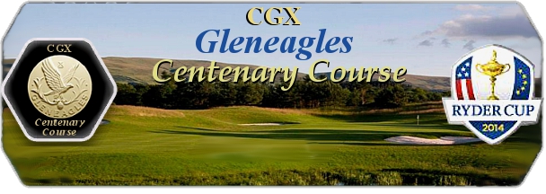 CGX Gleneagles Centenary Course logo